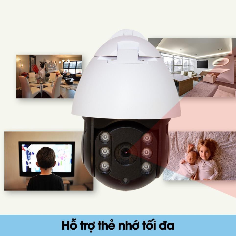 Camera WIFI - Camera Ip Giám Sát CareCam Ngoài Trời 19HS200 Xoay Theo Chuyển Động 1080P Chính Hãng