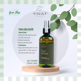 Tinh dầu bưởi vijully, xịt kích mọc tóc