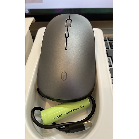 Chuột không dây bluetooth WIWU Magic Mice/Dual Mode Mouse Mice lite WM104