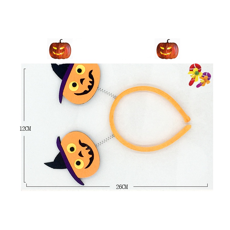 Mặt Nạ Hóa Trang Halloween Hình Bí Ngô Hoạt Hình Cho Người Lớn Và Trẻ Em