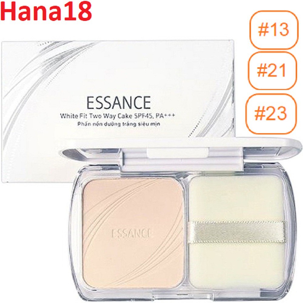 HOT Phấn nền siêu mịn Essance White Fit 11g Hana18 cung cấp hàng 100% chính hãng 2020 new