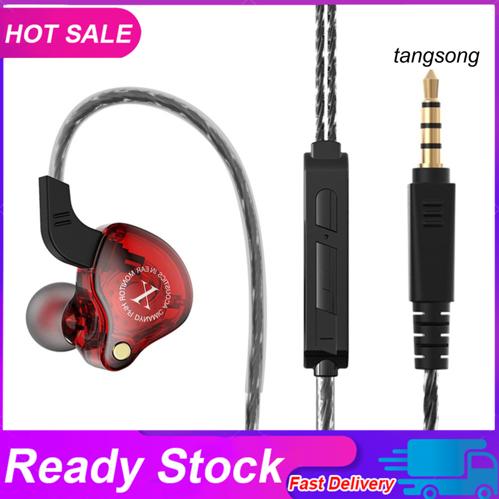 Tai Nghe Nhét Tai Ts-X2 Jack 3.5mm Âm Thanh Sống Động