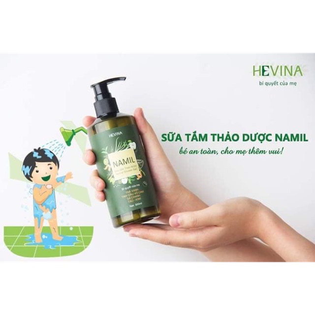 <voucher hot ib> Sữa tắm thảo dược NAMIL