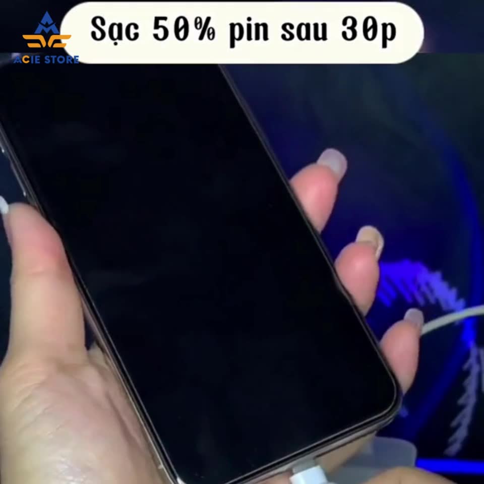 [Mã ICBFRI15 giảm 10% đơn 0đ] Bộ Củ Dây Cáp Sạc Nhanh PD 20W ACIE STORE An Toàn, Ổn Định | BigBuy360 - bigbuy360.vn