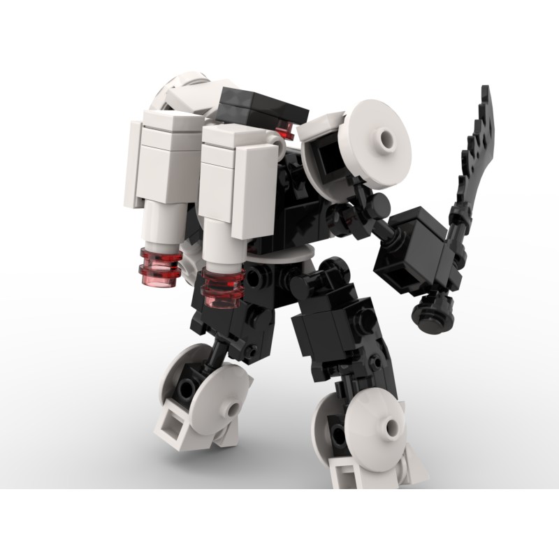 Đồ chơi lắp ráp Lego Moc Robot Mech Swap