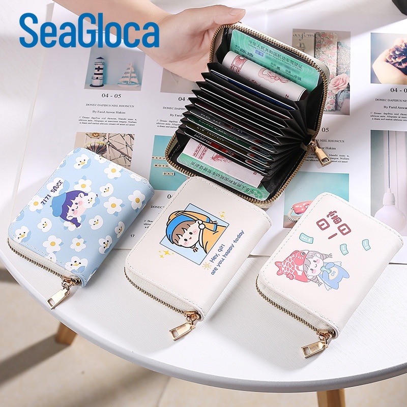 Ví đựng thẻ Seagloca dễ thương phong cách Hàn Quốc