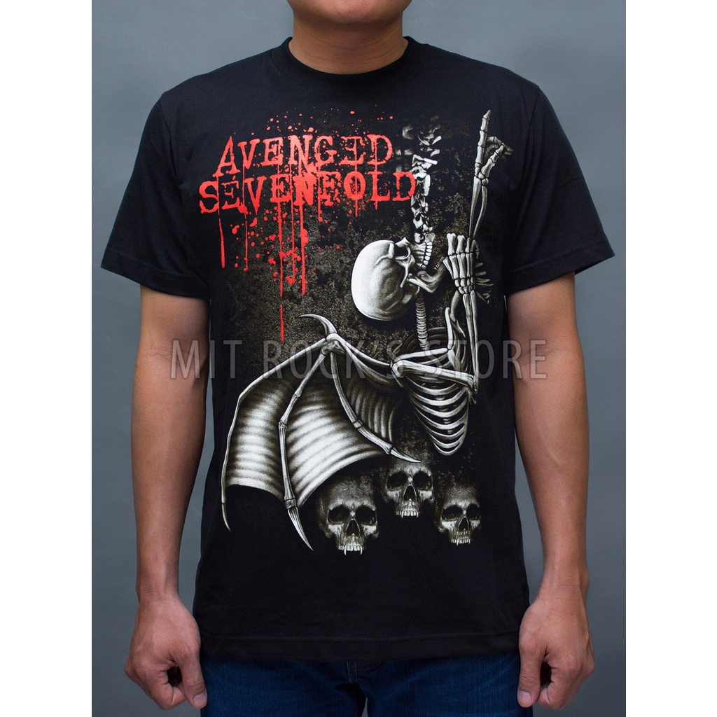 Áo Avenged Sevenfold  - Rock band tee - Áo Rock - Size S, M, L, XL, XXL - Áo Thái Lan