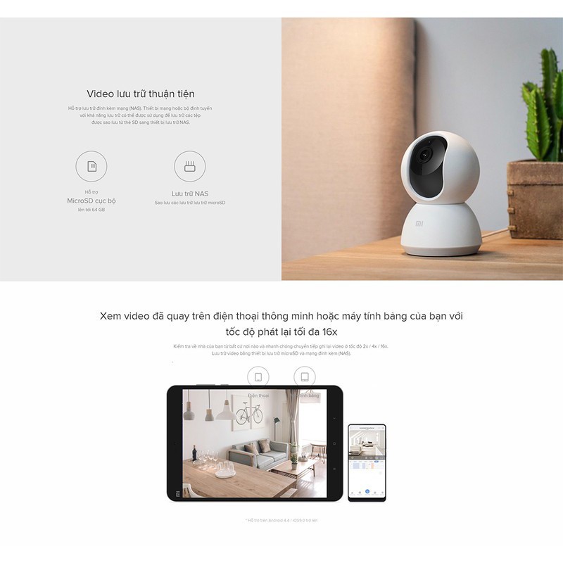 [BẢN QUỐC TẾ] Camera Xiaomi Mija Xoay 360 độ Ip 1080p góc 115 - DIGIWORD phân phối - (Nguyên seal - Không Có Củ sạc ) | BigBuy360 - bigbuy360.vn
