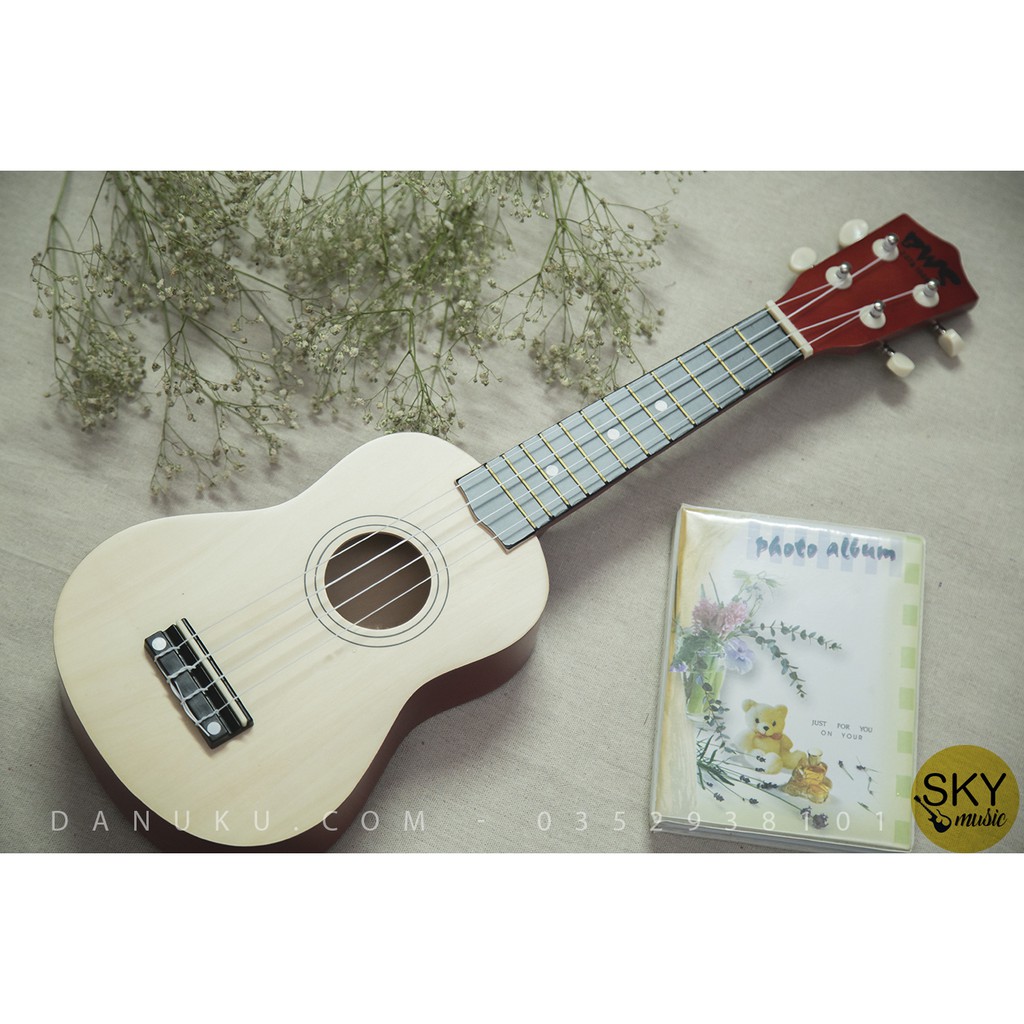 ĐÀN UKULELE, UKELELE SOPRANO 21INCH BWS MÀU TRƠN GIÁ RẺ ( TẶNG FULL 10 MÓN PHỤ KIỆN ) - Hàng Có Sẵn