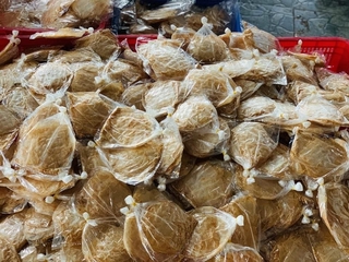 10 gói Bánh tráng muối tỏi xike