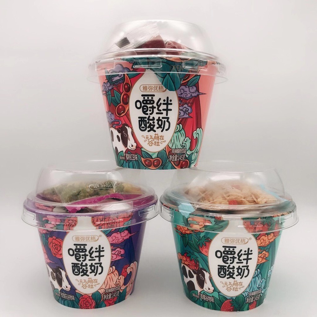 Sữa Chua Yến Mạch Yami Chew - Hộp 145gr