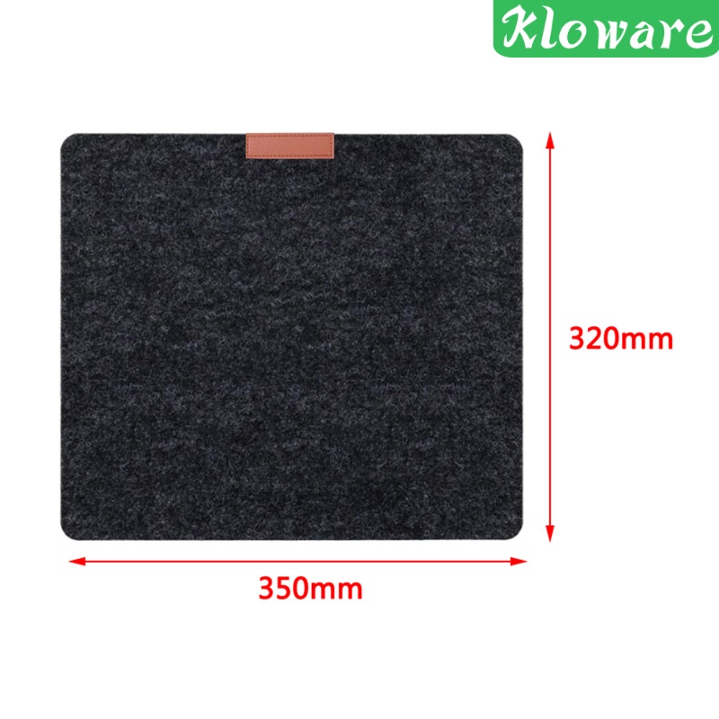 Tấm Lót Chuột Máy Tính / Bàn Làm Việc Màu Đen Tiện Dụng Cho Gia Đình / Văn Phòng
