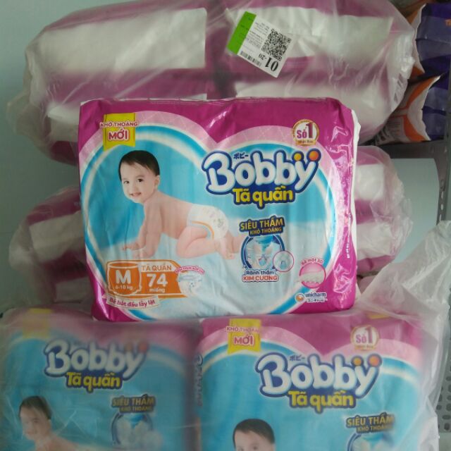 Tã quần Bobby M74/L68/Xl62/xxl44