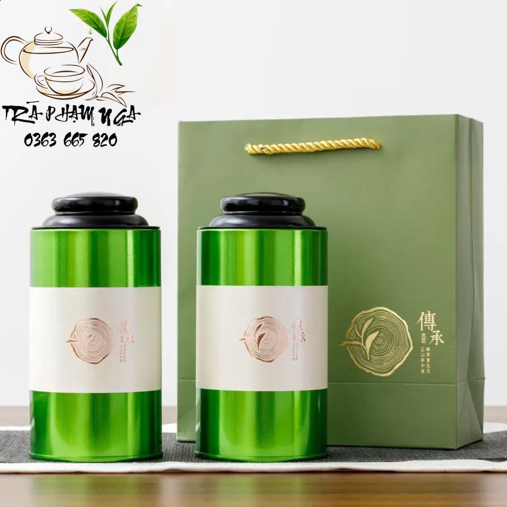 Hộp đựng trà, hũ đựng trà, lọ đựng thảo mộc khô và cafe chất liệu THÉP CHỐNG RỈ 15 - Trà Thái Nguyên Phạm Nga
