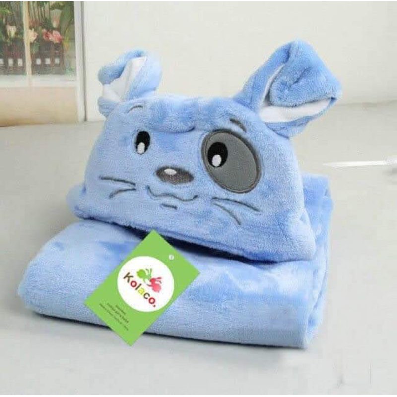 chăn ủ hình thú lông tuyết cho bé