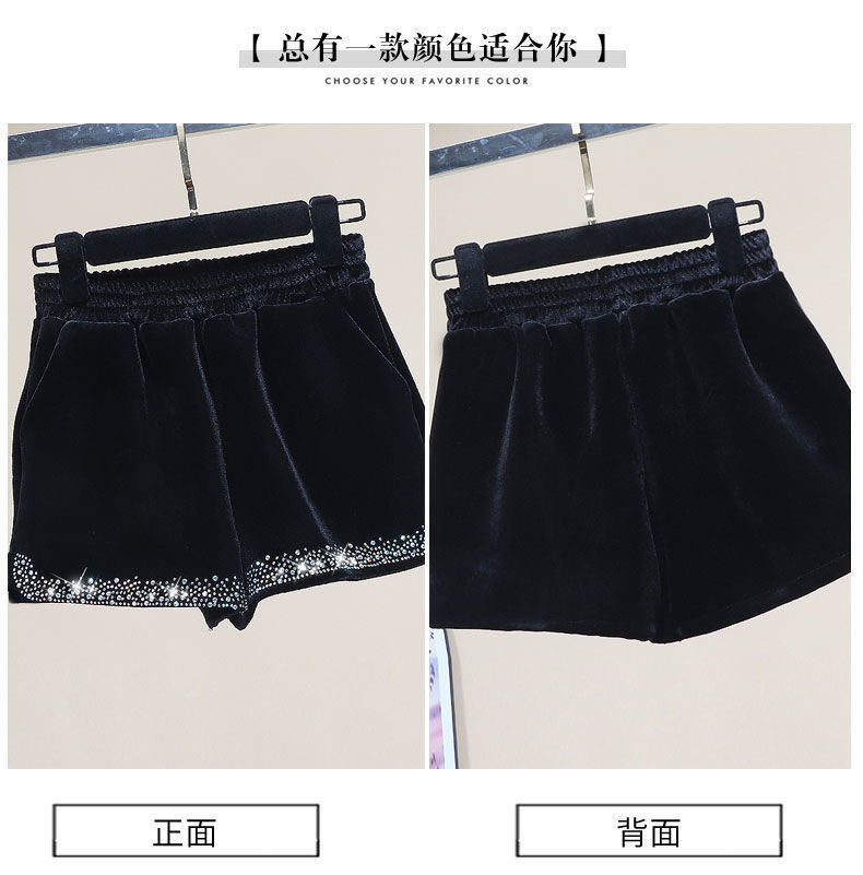 Quần Short Nhung Hai Mặt Size Lớn 5xl