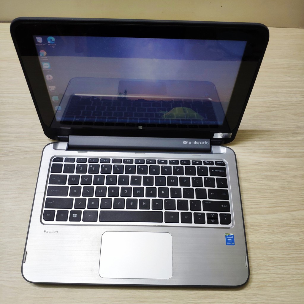 Laptop cảm ứng xoay 360 HP Pavilion X360-11N107TU 11.6 inch 4GB RAM 128GB SSD Chip Intel mạnh mẽ - Likenew 99% Amazon Mỹ | BigBuy360 - bigbuy360.vn