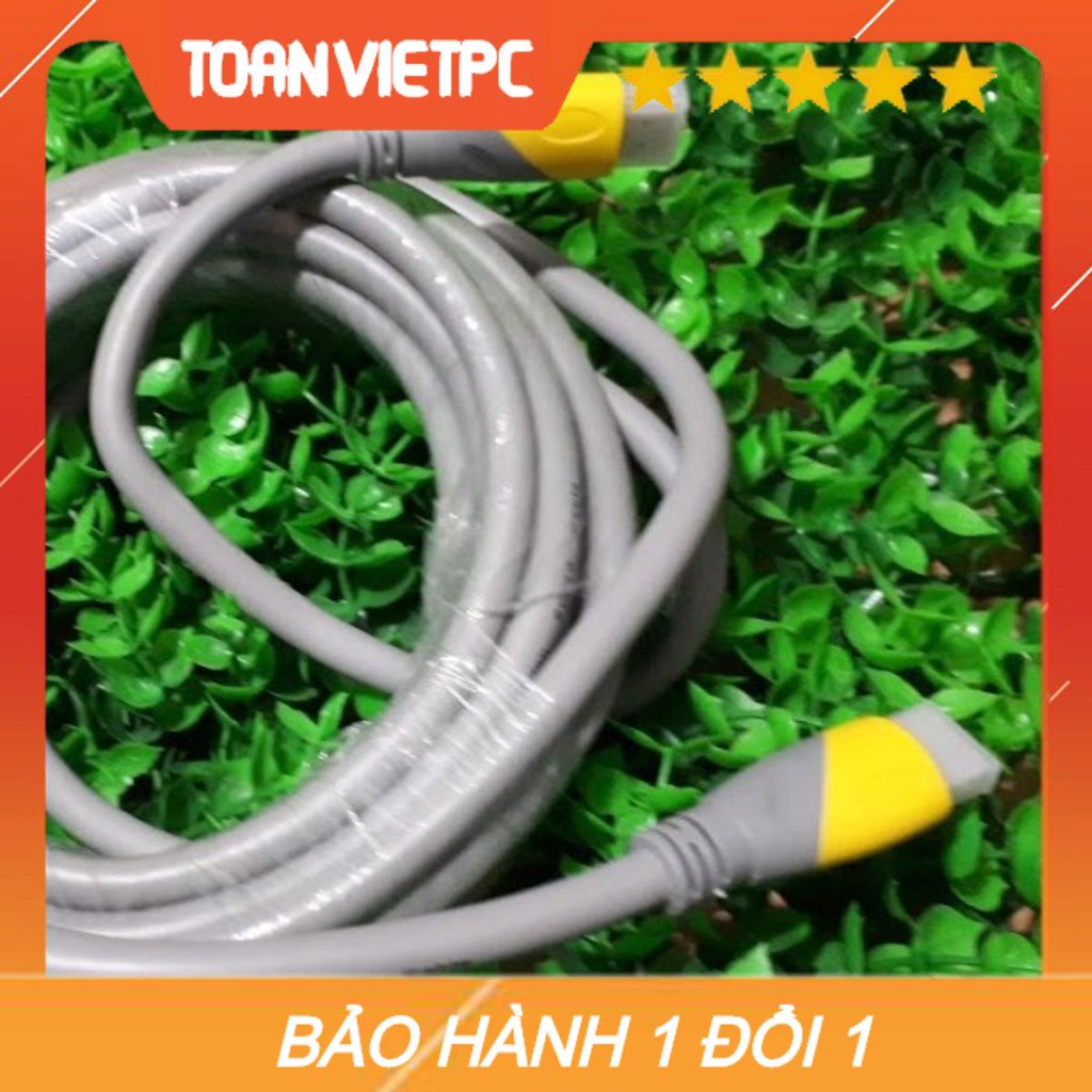 Cáp tín hiệu hdmi xám dài 10m tiêu chuẩn 4k, chất lượng cao