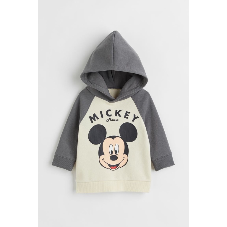 Áo nỉ mickey bé trai HM