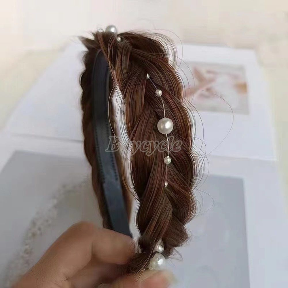 Băng Đô Đính Ngọc Trai Giả Thời Trang Dành Cho Nữ