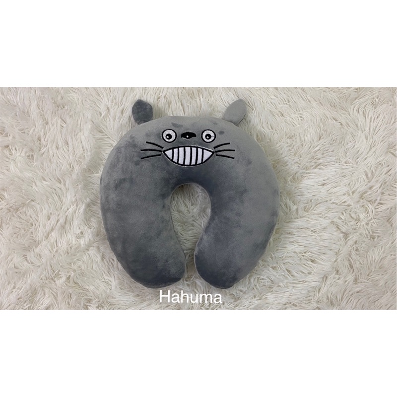 Gối Chữ U tựa cổ ô tô, máy bay chống đau mỏi cổ • Totoro