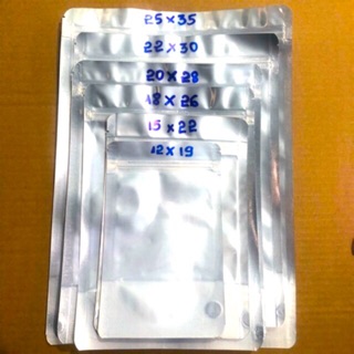 1kg túi zip đáy đúng 1mặt bạc 1mặt trong