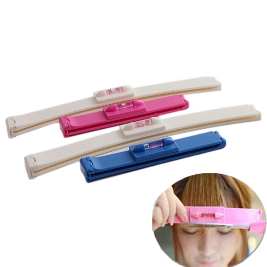 Bộ 2 Lược Kẹp Hỗ Trợ Cắt Tóc Mái / Tóc Mái Thẳng Tiện Dụng Cho Nữ DIY