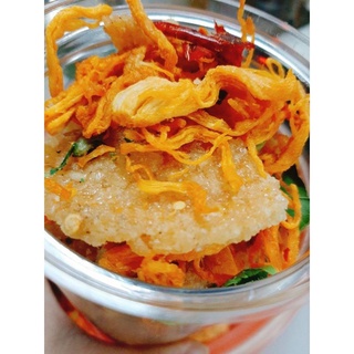 Hũ 300g cơm cháy lắc khô gà