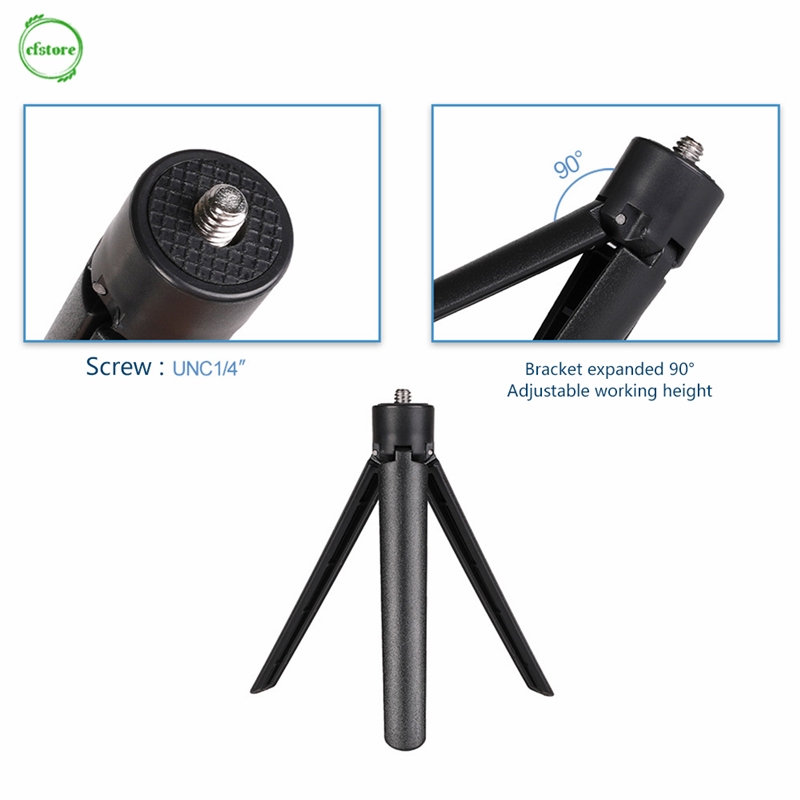 Chân tripod chống rung kích thước mini dành cho điện thoại/camera hành trình | BigBuy360 - bigbuy360.vn