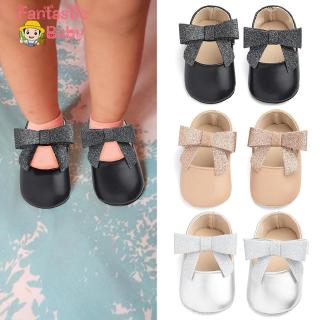 Giày búp bê công chúa chống trượt trang trí nơ cho bé gái