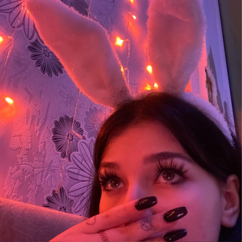 Flgo Băng Đô Tai Thỏ Phối Lông Phong Cách Lolita Dễ Phối Đồ