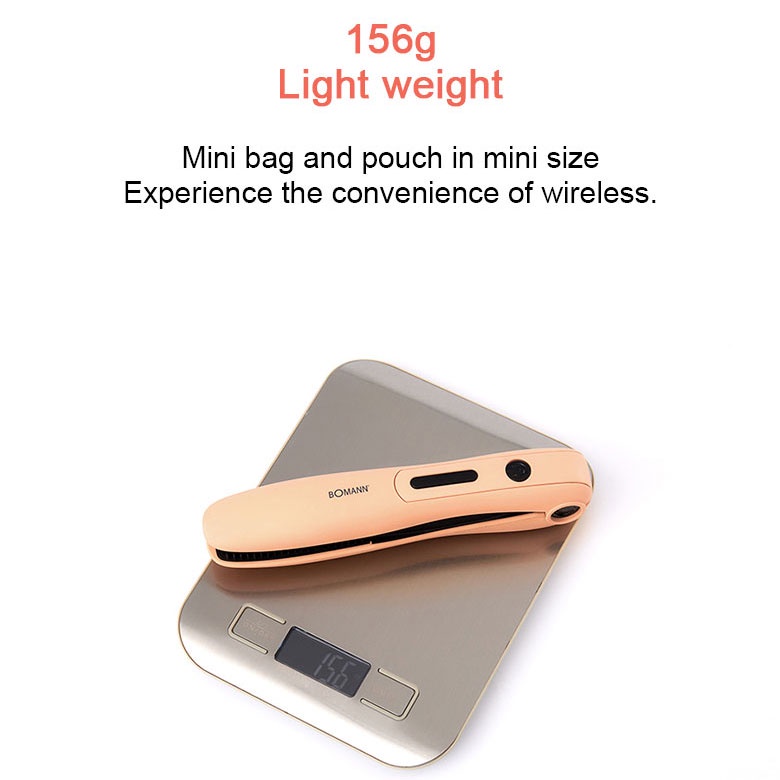 Máy duỗi tóc bằng sắt cầm tay BOMANN HC2624C