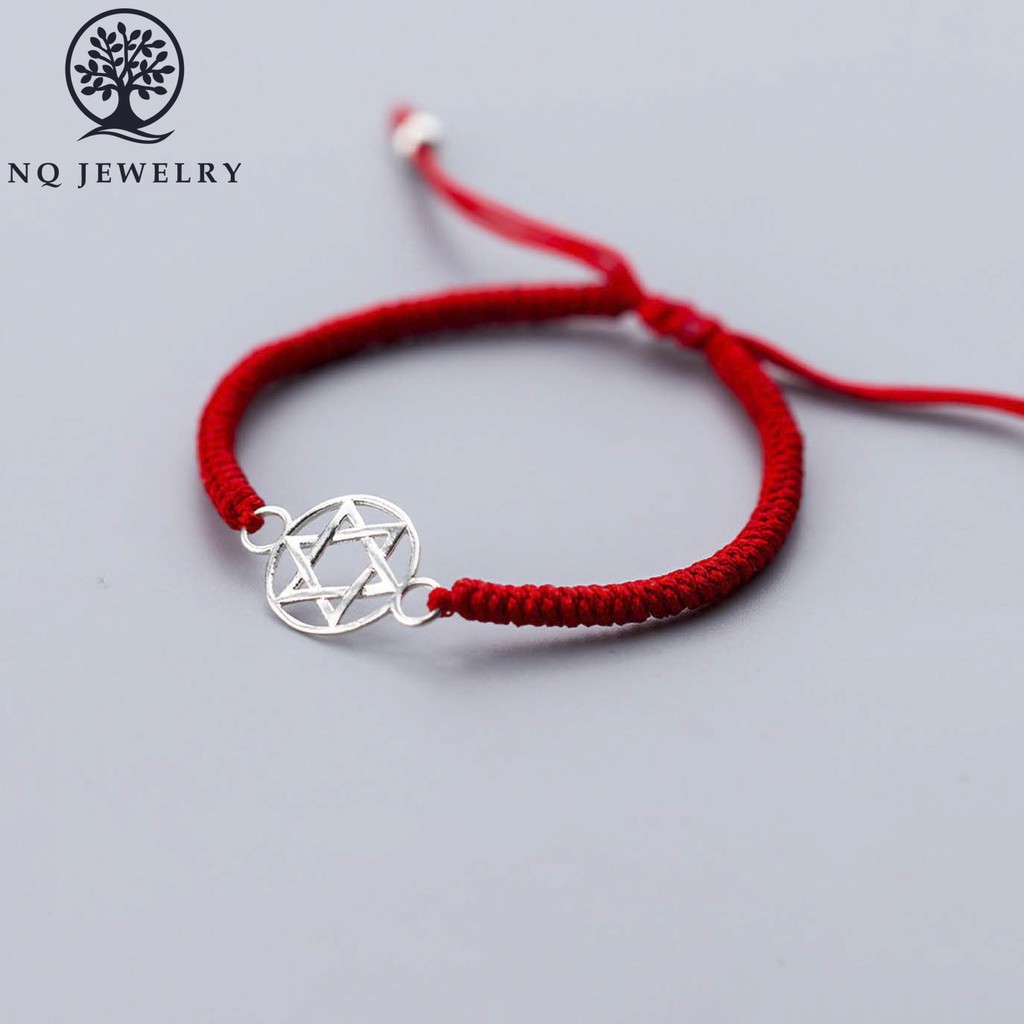 Vòng thắt dây đỏ ngôi sao - NQ Jewelry