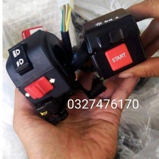Cặp cùm công tắc xe DREAM lùn zin honda thái chính hãng