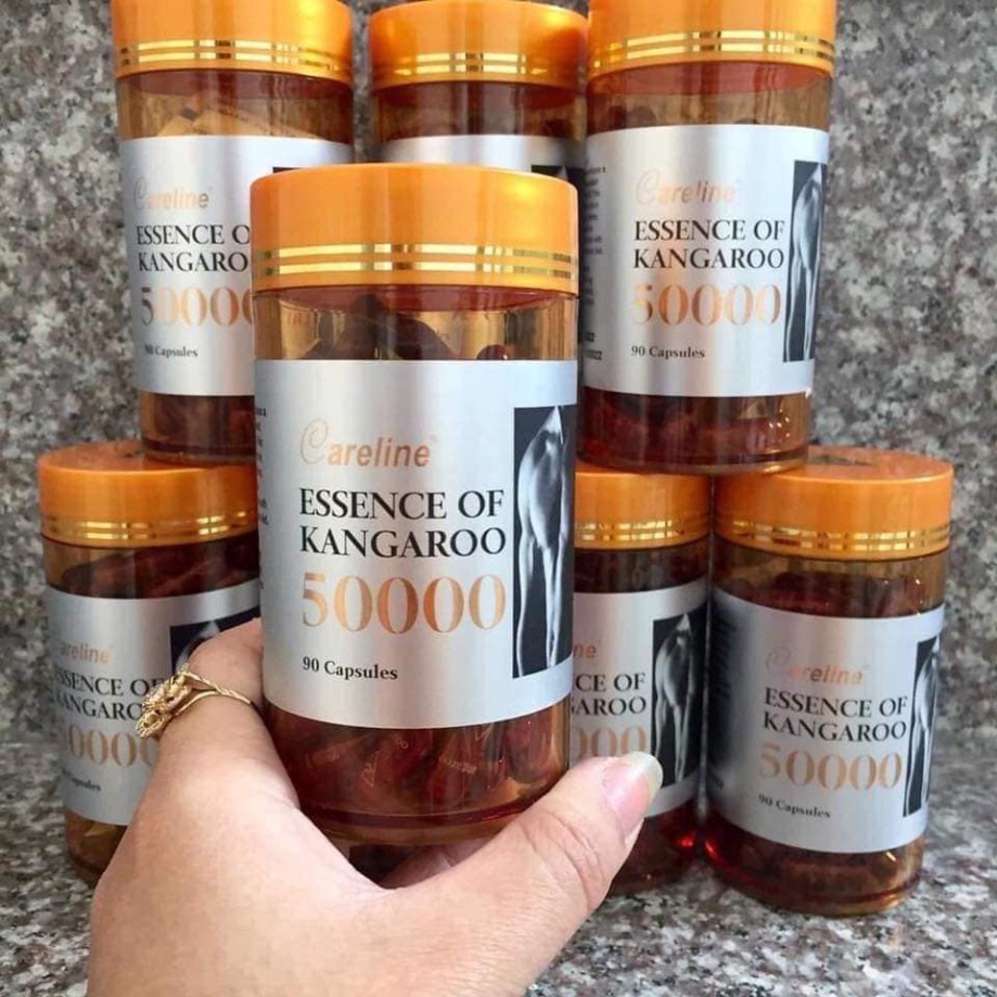 Viên uống Careline Essence of Kangaroo 50000 90 viên giúp bức tốc tâm sinh lý nam giới