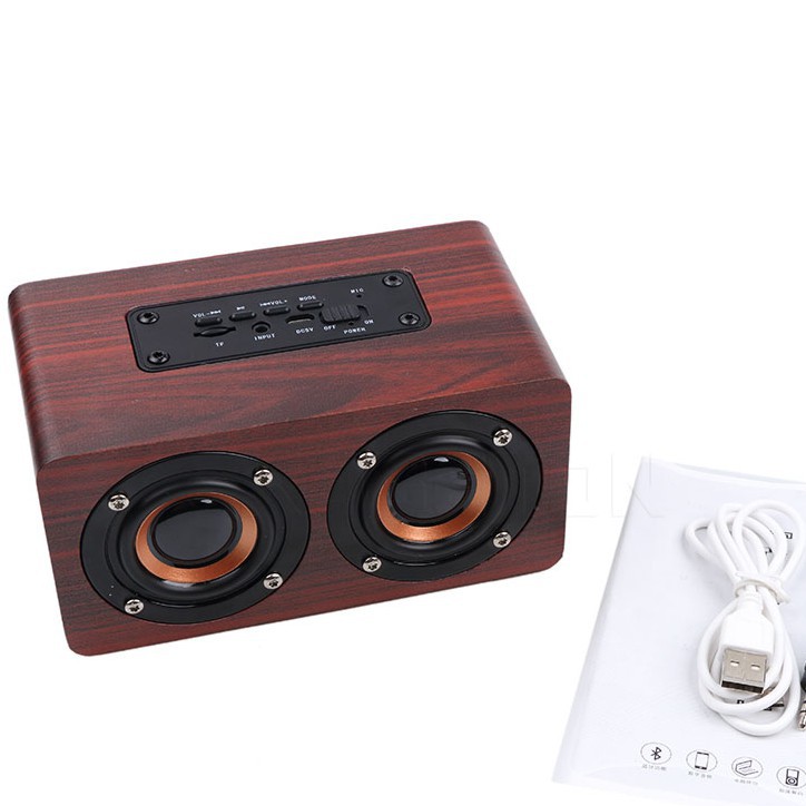 loa gỗ Bluetooth Super Bass vi tính âm thanh nổi HIFI Stereo Speaker PF96- Giá Siêu Rẻ - Siêu Chất