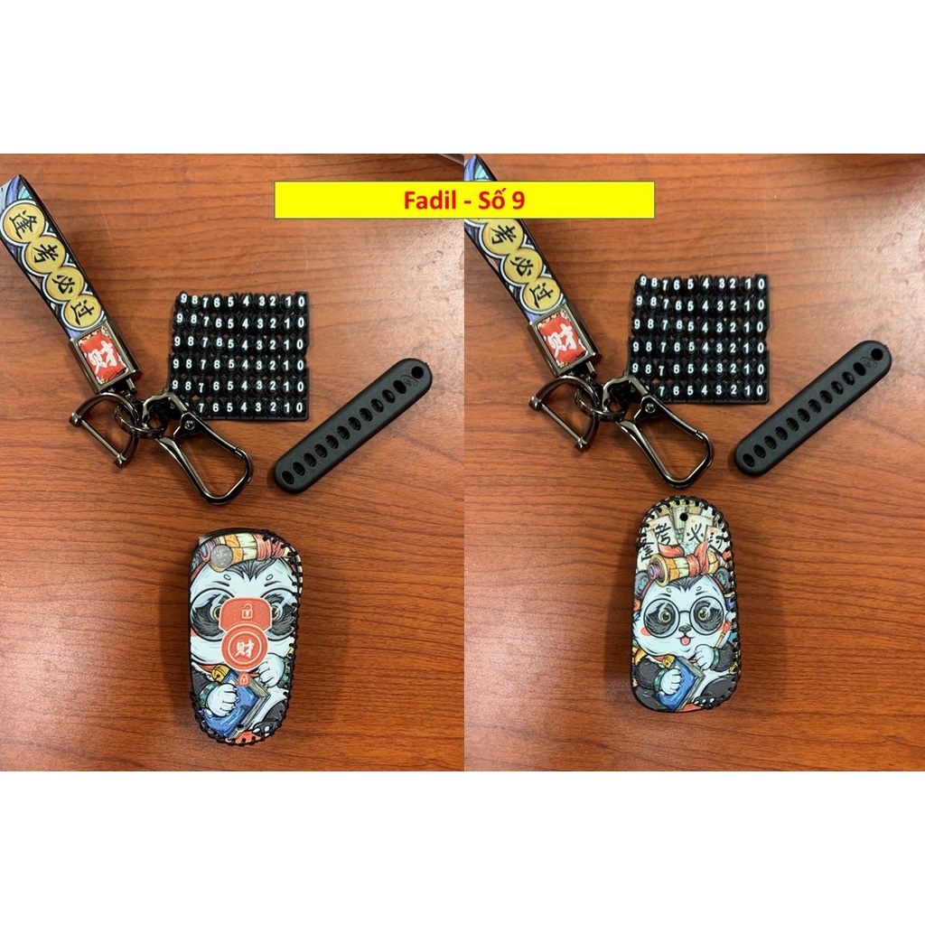 Bao da chìa khoá ô tô Tài Lộc dành cho Vinfast Fadil