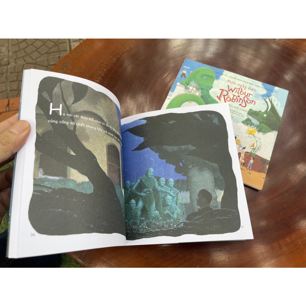 Sách - [combo2 cuốn William Joyce] NGƯỜI LÁ và những chú bọ tốt bụng dũng cảm – Một ngày bên WILBUR ROBINSON - NXBphunu