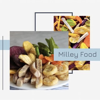 Rau củ sấy thập cẩm - trái cây sấy thập cẩm - Không đường - Đặc sản Đà Lạt - Gói 500gr