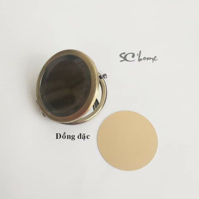 SC - Phôi gương tròn TRƠN 7cm