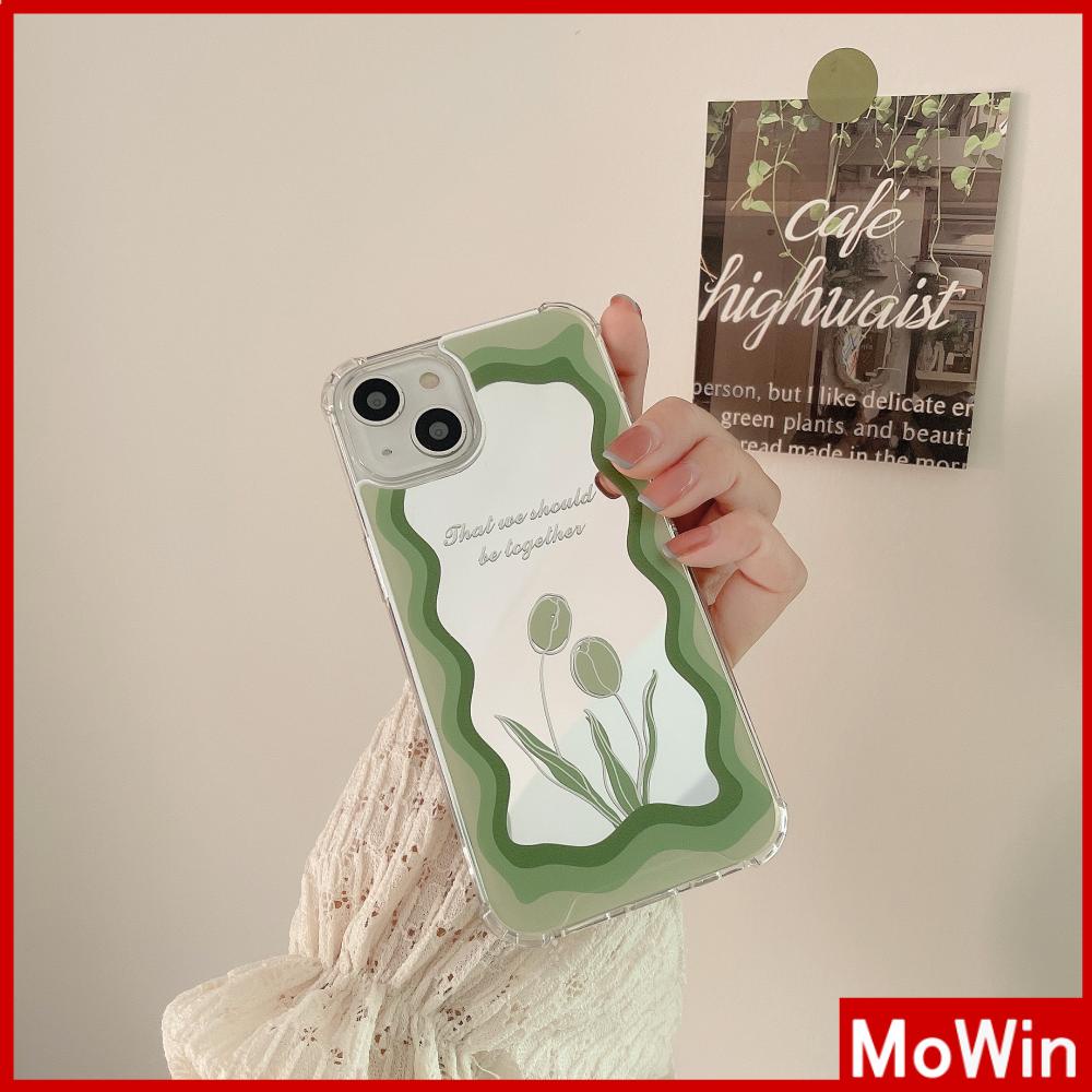 Ốp điện thoại acrylic HD chống sốc bảo vệ camera tích hợp gương thích hợp cho iPhone 11 13 Pro Max 12 Pro Max 7 Plus xr