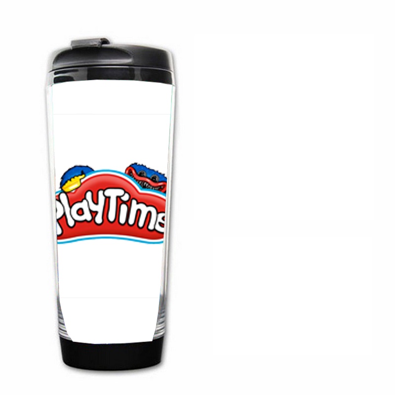 Bình nhựa đựng nước in hình game POPPY PLAYTIME game chibi anime tiện lợi lưu niệm