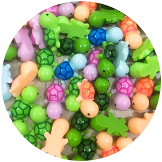 Charm rùa con _ Nguyên liệu làm slime