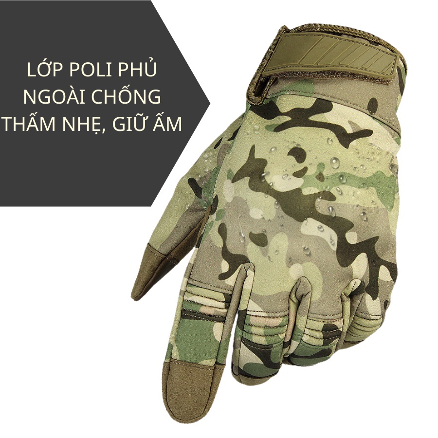 Găng tay dài ngón Raw MPact thường bảo hộ dành cho người đi xe máy Arrow Shop