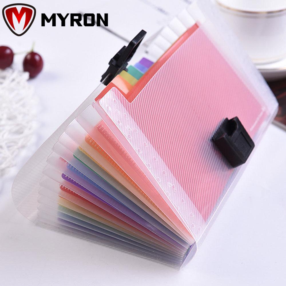 Túi đựng hồ sơ 1khổ A6 có 3 ngăn bằng nhựa tiện dụng