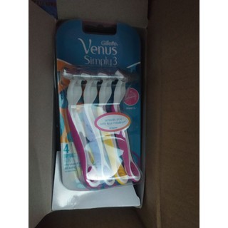 Dao cạo Gillette Venus Simply 3 nhiều màu