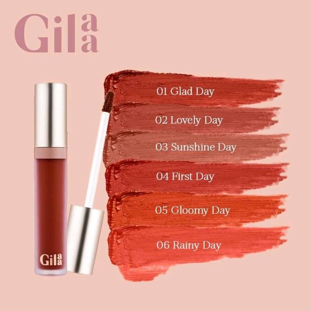 (Hàng có sẵn - đủ màu) Son kem lì Gilaa Long Wear Lip Cream | BigBuy360 - bigbuy360.vn