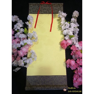 Biểu lụa viết thư pháp 35cm