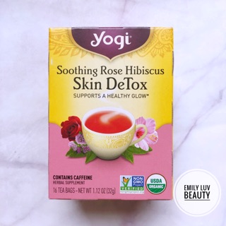 Trà hữu cơ thải độc da Yogi Skin Detox
