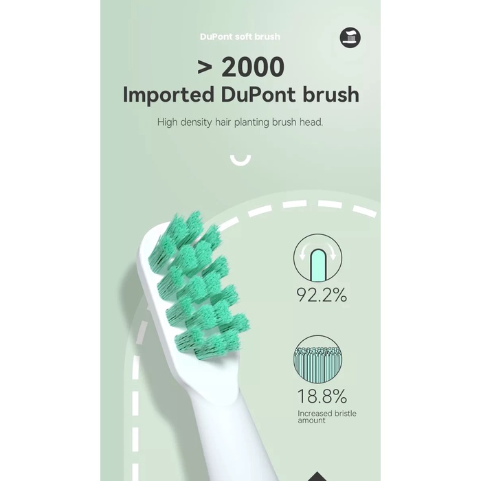 Bàn Chải Đánh Răng Điện Kemei Km-YS713 Cao Cấp Công Nghệ Mới Sóng Siêu Âm Tần Số Cao Sạch Sâu